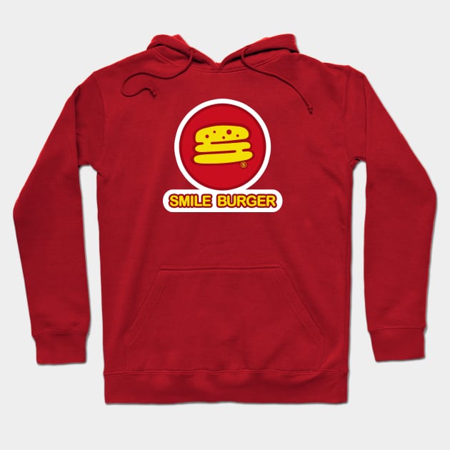 Smile Burger Hoodie by YakuzaFan